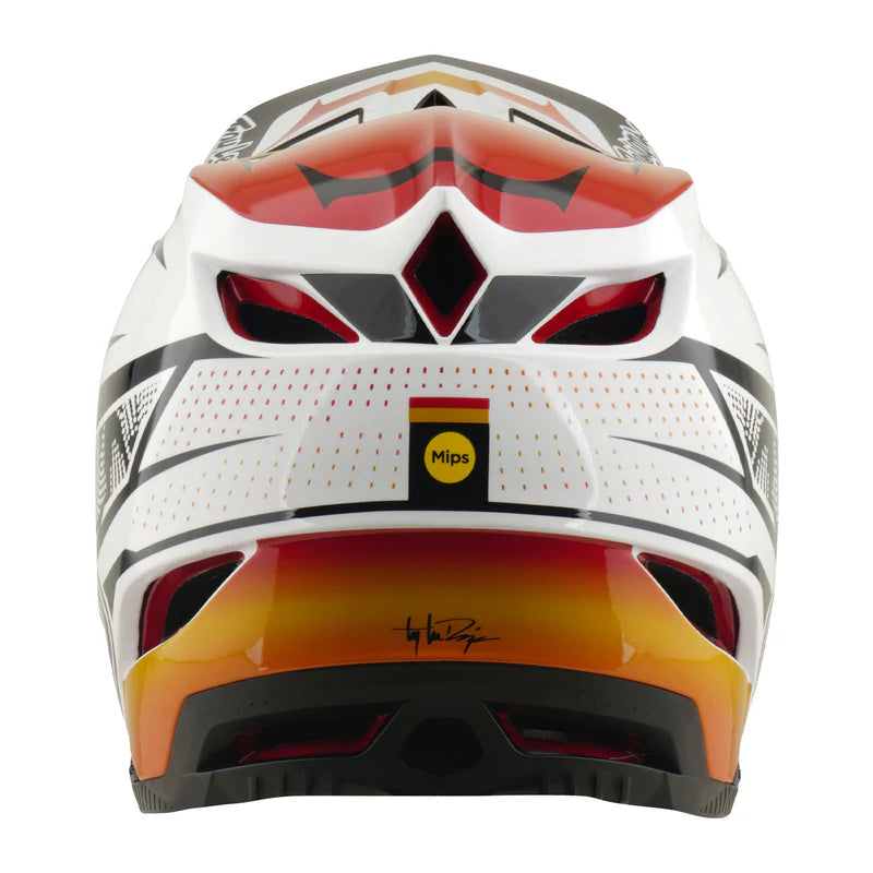 CAPACETE TLD D4 COMPOSITE - LINED UP WHITE