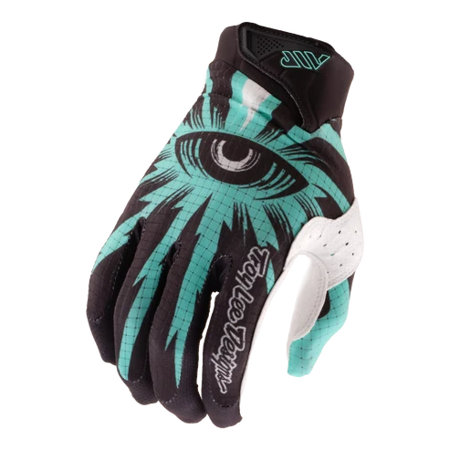 TLD AIR CYCLOPS GLOVES CARBON / REAL TEAL
