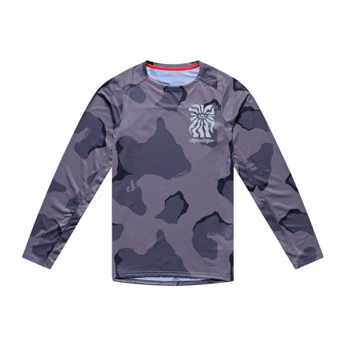 TLD SKYLINE PRO LS FLOW CAMO CARB JERSEY