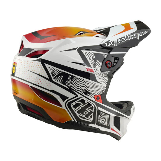 CAPACETE TLD D4 COMPOSITE - LINED UP WHITE