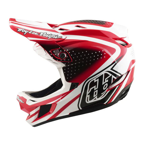 CAPACETE TLD D4 POLYACRYLITE - LINE FIRE / WHITE