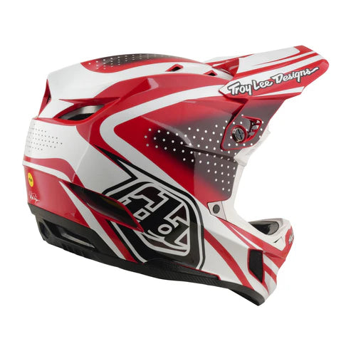 CAPACETE TLD D4 POLYACRYLITE - LINE FIRE / WHITE