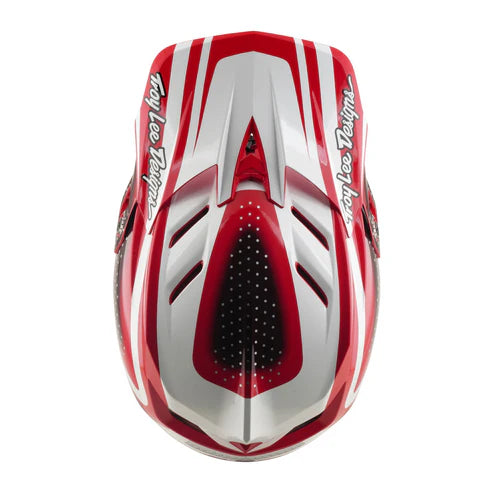 CAPACETE TLD D4 POLYACRYLITE - LINE FIRE / WHITE