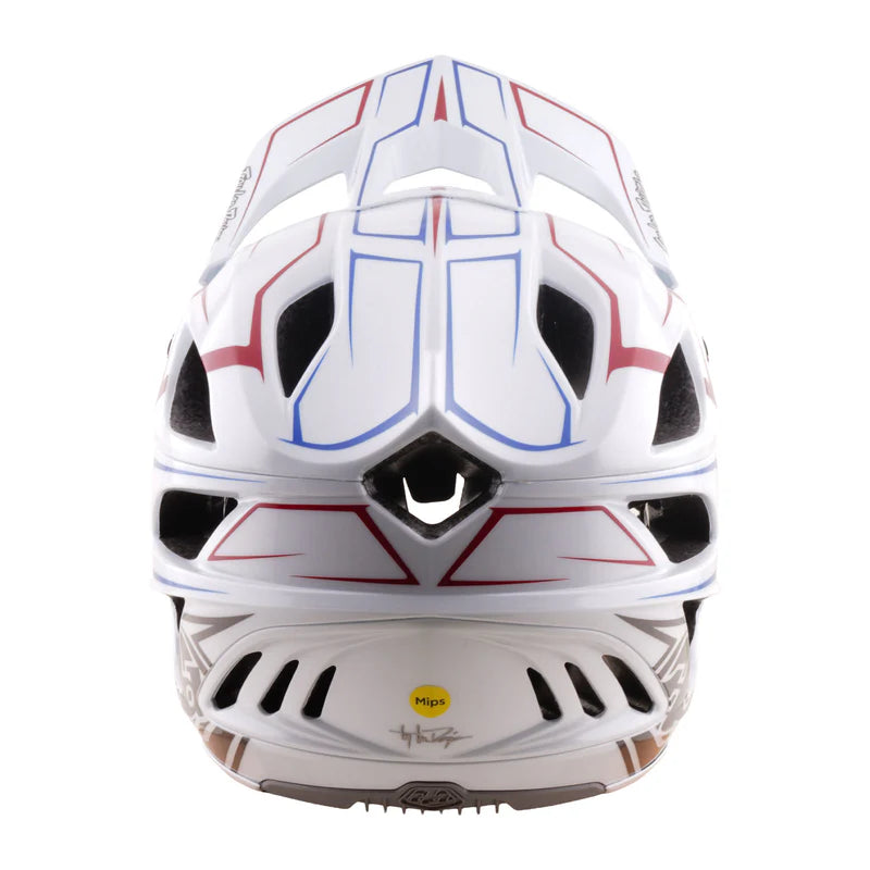 CAPACETE TLD STAGE STUNT - PINSTRIPE WHITE